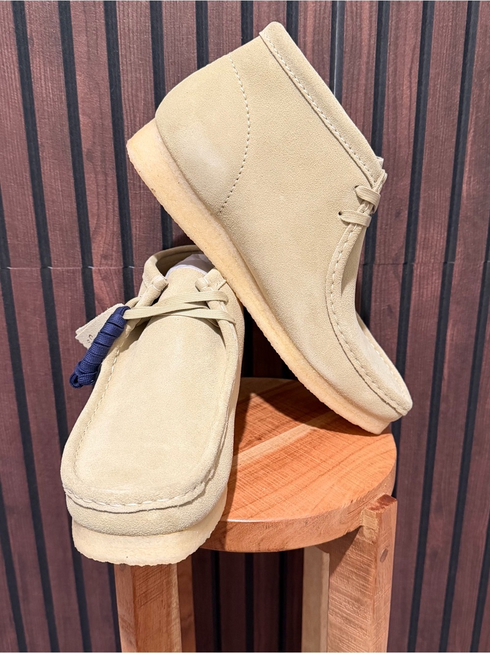 Clarks Originals Wallabee Boot Maple Suede Men’s 11.5 New